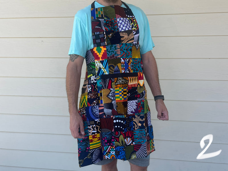 Apron - Kitenge Patch