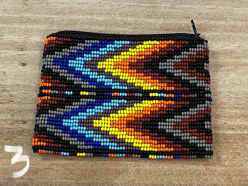 Coin purse - beaded sm