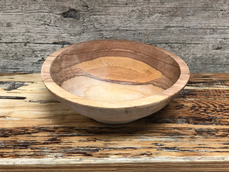 8” Salad bowl - olive wood