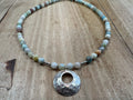 Necklace - 18" Stone 6mm