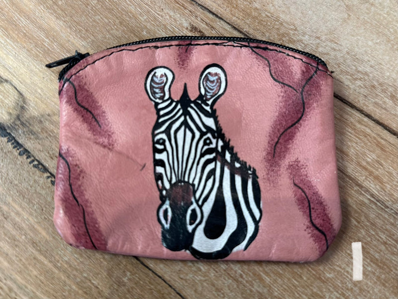 Coin purse - leather animal