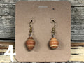 Magazine bead earrings - multi MORE COLORS