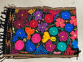 Embroidered flower table runner - SM