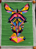 Painting - Zebra Geo LG
