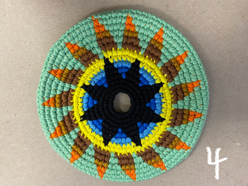 Crocheted Frisbee