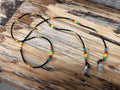 Eyeglass holder - beaded