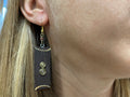 Earrings - Wood Tribal