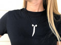 Necklace  - bone spike adjustable