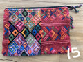 Embroidered Wipil Cosmetic Bag - Large MORE COLORS