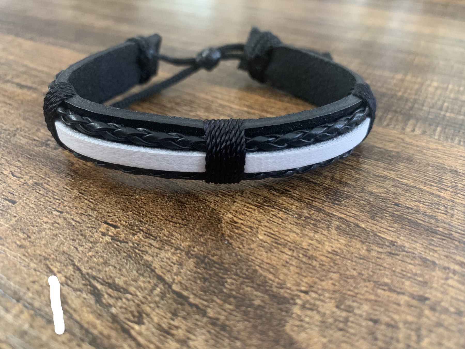 Leather bracelet adjustable - colors – Shop with a Mission