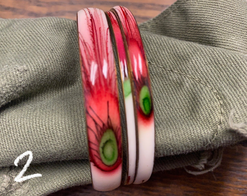 Peacock Bangles