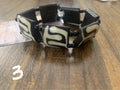 Batik bone bracelet - sm square