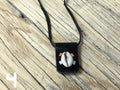 Necklace - Leather Cord w/ Single Cowry Shell